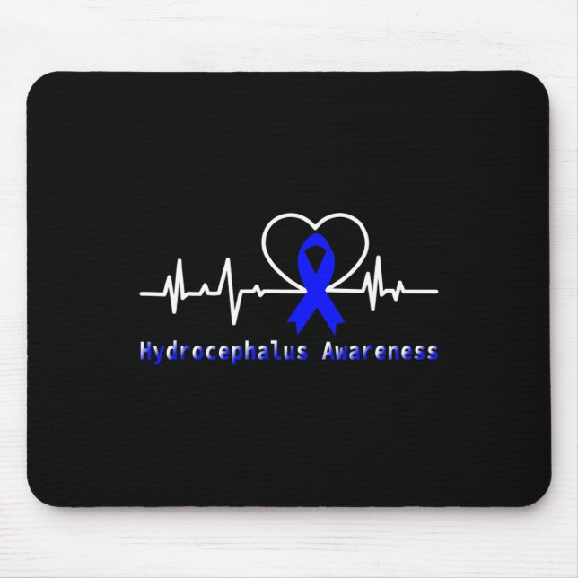 Awareness Warrior Heartbeat Support  Mouse Pad (Front)