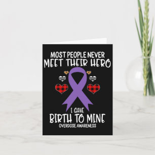 Awareness Warrior's Mum I Gave Birth To Mine Hero Card