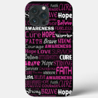 Awareness Words...Breast Cancer