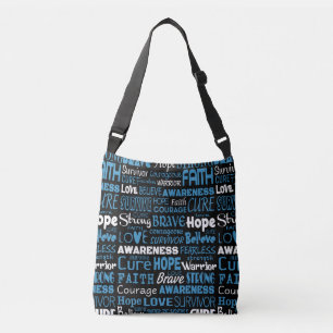 Awareness Words...Dystonia Crossbody Bag