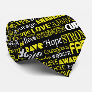 Awareness Words...Endometriosis Tie