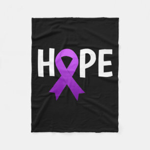 Awareness World Heimer's Day Fight To Remember Fleece Blanket