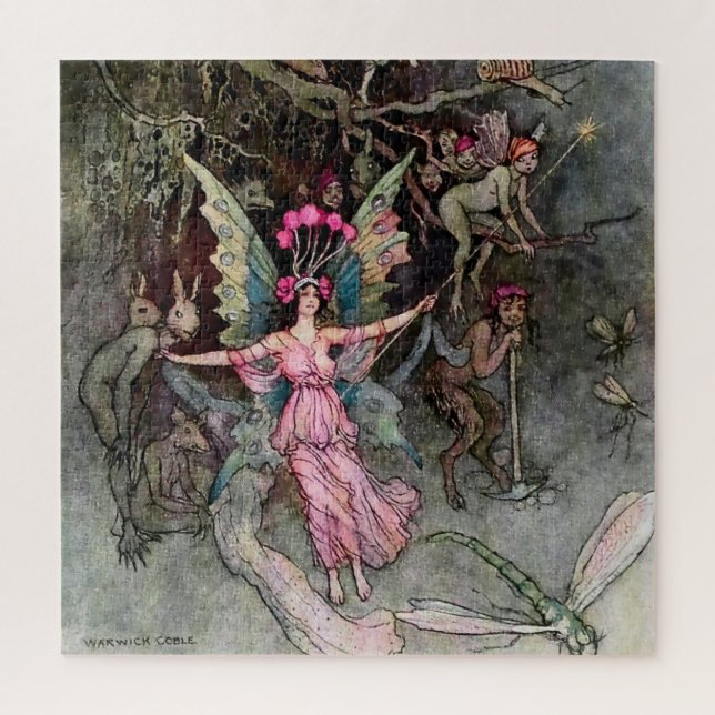 “Away Down Under” by Warwick Goble Jigsaw Puzzle (Vertical)