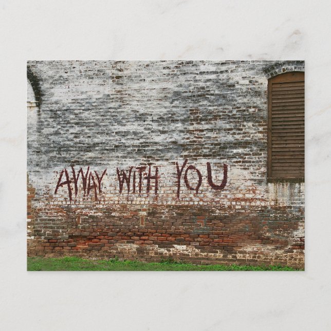 Away with You Postcard (Front)