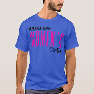 AWC BlackDark Pink Stacked TShirt