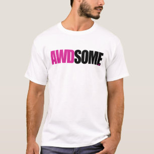 awdsome pink logo1 T-Shirt
