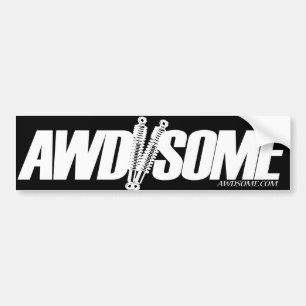 awdsome stickers white/black logo 3
