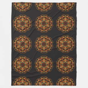 Aweni Mandala Fleece Blanket