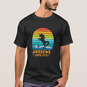 Awesome 12 Years Old Girl Unicorn 12th Birthday Gi T-Shirt