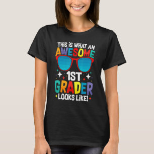 Awesome 1st Grader Cool Back To School Students' A T-Shirt