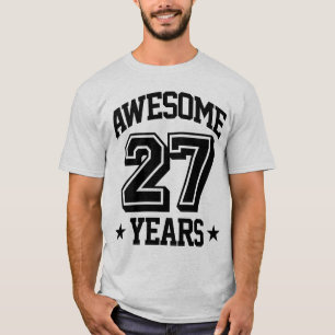 Awesome 27 Years T-Shirt