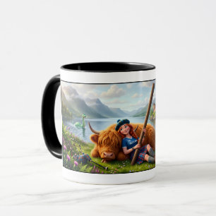 Awesome 3D Scotland Nessie Mug