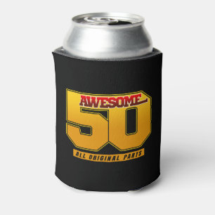 Awesome 50 Years Birthday Anniversary Can Cooler