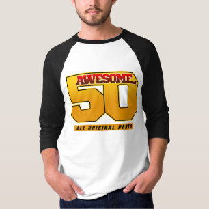 Awesome 50 Years Birthday Anniversary T-Shirt