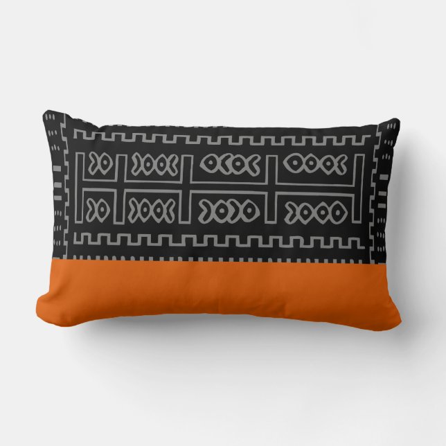 Awesome Abstract Pattern Lumbar Cushion (Front)