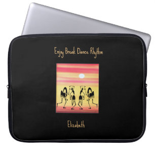 Awesome African Art, Break Dance Laptop Sleeve