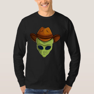 Awesome Alien Head Style Hat Humans Aren t Real Cu T-Shirt