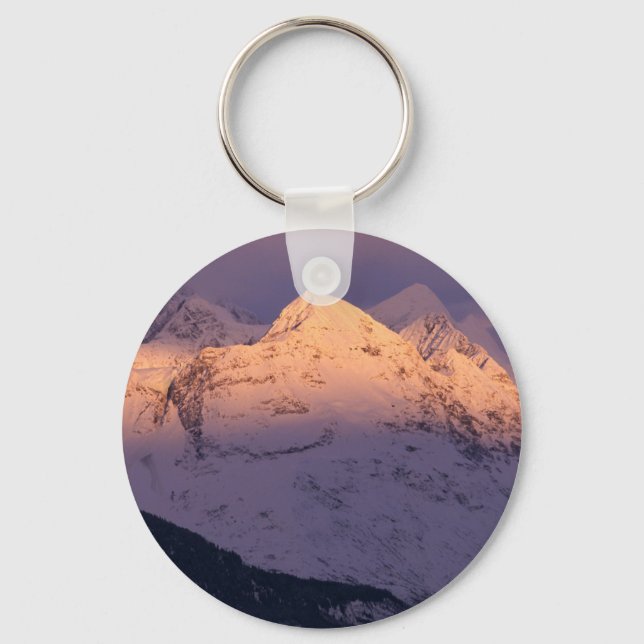 Awesome Alpenglow Key Ring (Front)