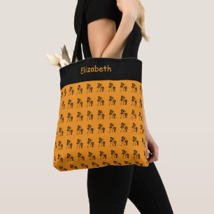 Awesome and Cute Birthday Dance Tote Bag
