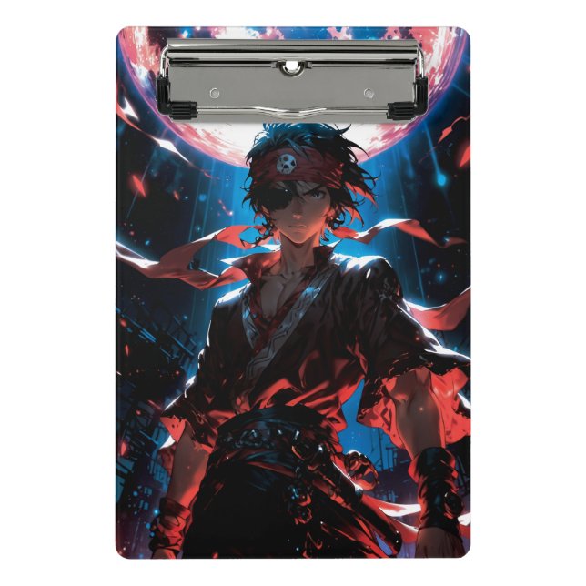 Awesome anime character mini clipboard (Front)