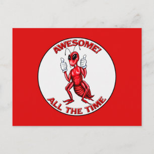 Awesome Ant Postcard