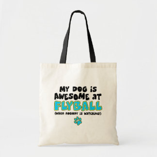Awesome at Flyball Tote Bag