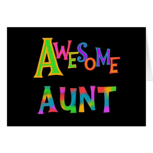 Awesome Aunt T-shirts and Gifts (Front Horizontal)
