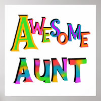 Awesome Aunt T-shirts and Gifts