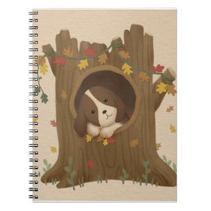 Awesome Autumn: Beagle Notebook