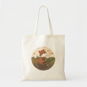 Awesome Autumn: Fox  Tote Bag