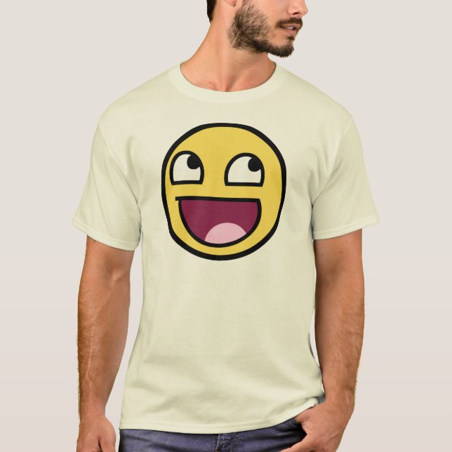 awesome /b face T-Shirt (Front)