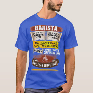 Awesome Barista Can Fix That T-Shirt