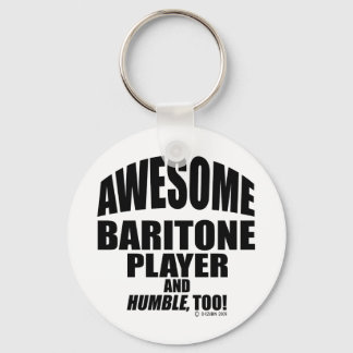 Awesome Baritone Player Key Ring