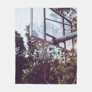 Awesome Basketball Artwork Fleece Blanket