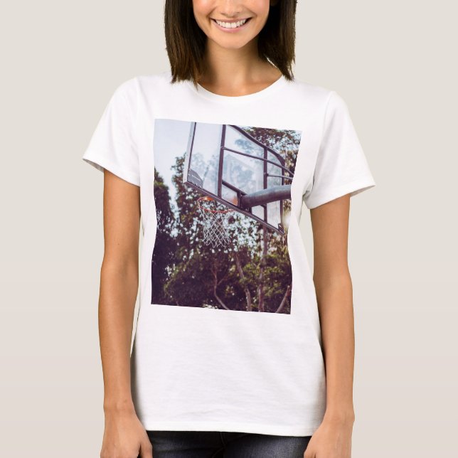 Awesome Basketball Artwork T-Shirt (Front)