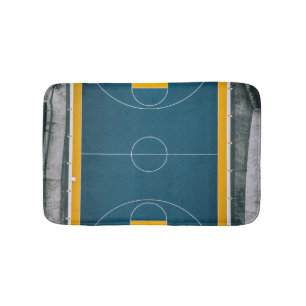Awesome Basketball Design Bath Mat
