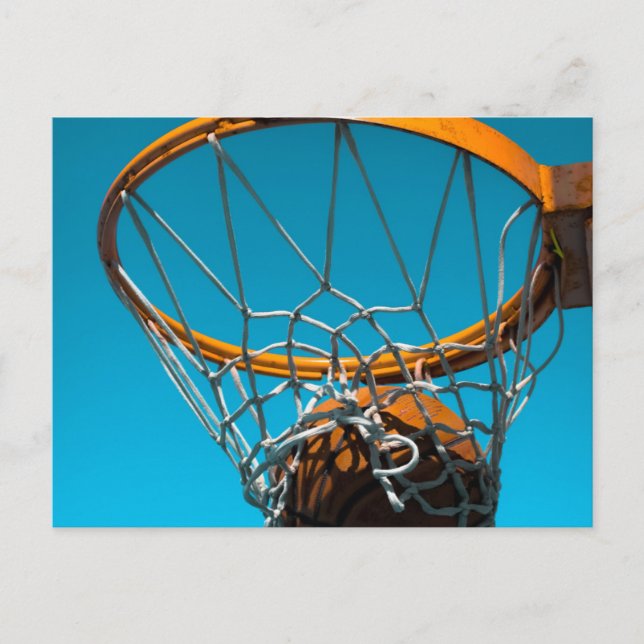 Awesome Basketball Design Postcard (Front)
