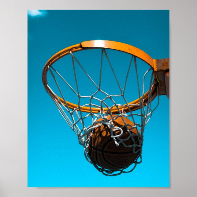 Awesome Basketball Design Poster (Front)