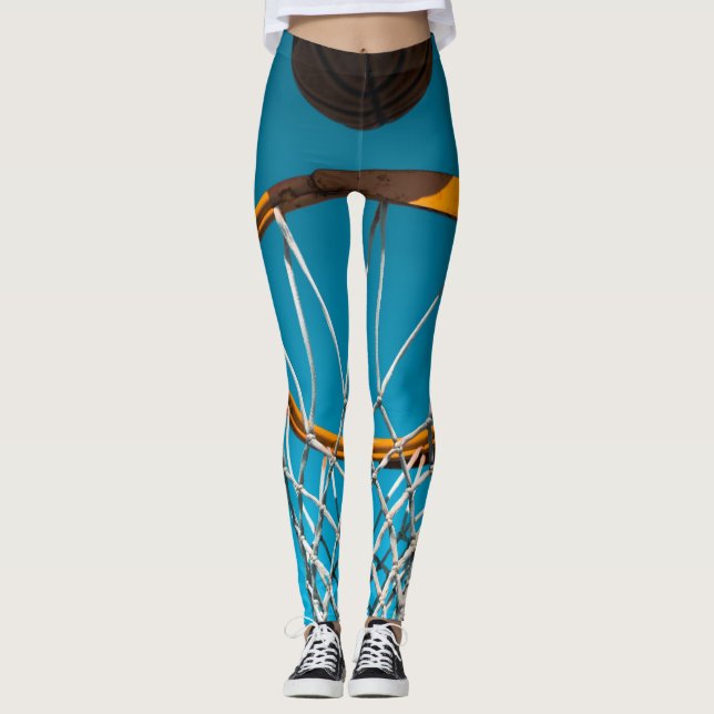 Awesome Basketball Gift Leggings (Front)
