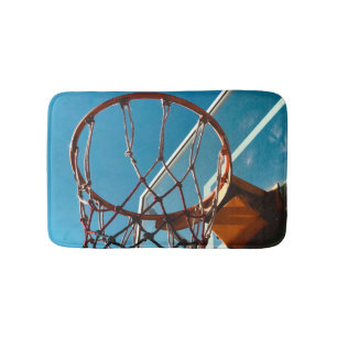 Awesome Basketball Hoop Bath Mat