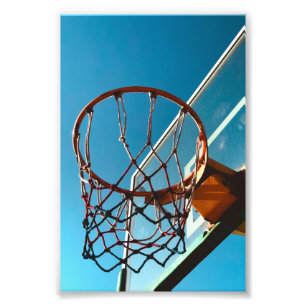 Awesome Basketball Hoop Photo Print