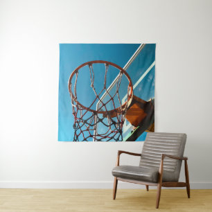 Awesome Basketball Hoop Tapestry