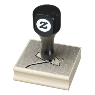 Awesome Basketball Rubber Stamp