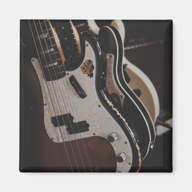 Awesome Bass Guitar Magnet (Front)