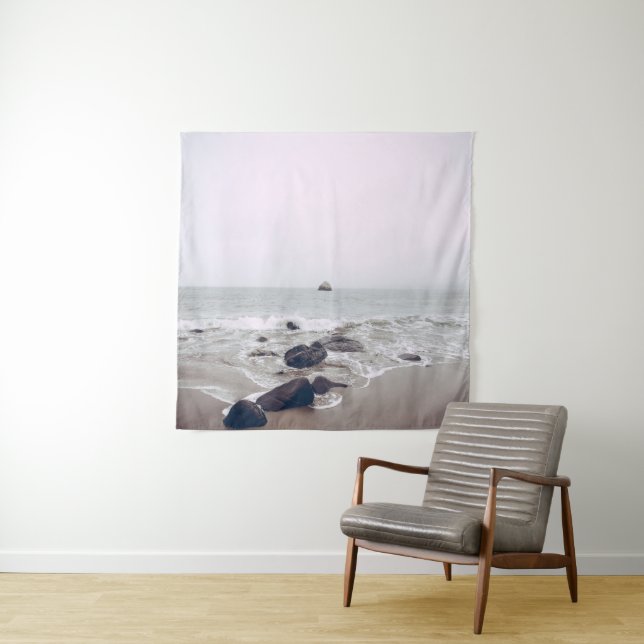 Awesome Beach View Tapestry (In Situ)