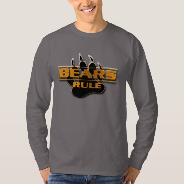 Awesome Bears rule design T-Shirt (Front)
