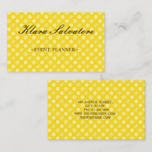 Awesome Beautiful Perfect Yellow Flowers Business Card