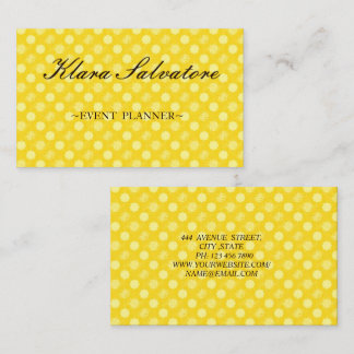 Awesome Beautiful Perfect Yellow Flowers Business Card