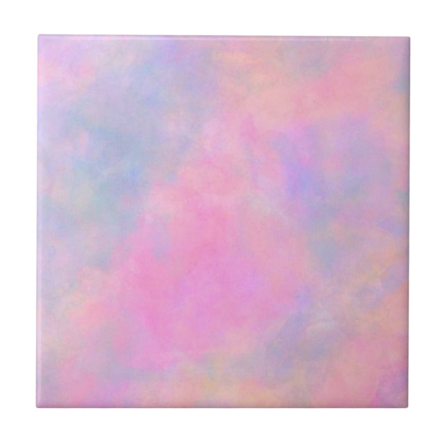 Awesome Big Combination of Pastel Colours  Tile (Front)