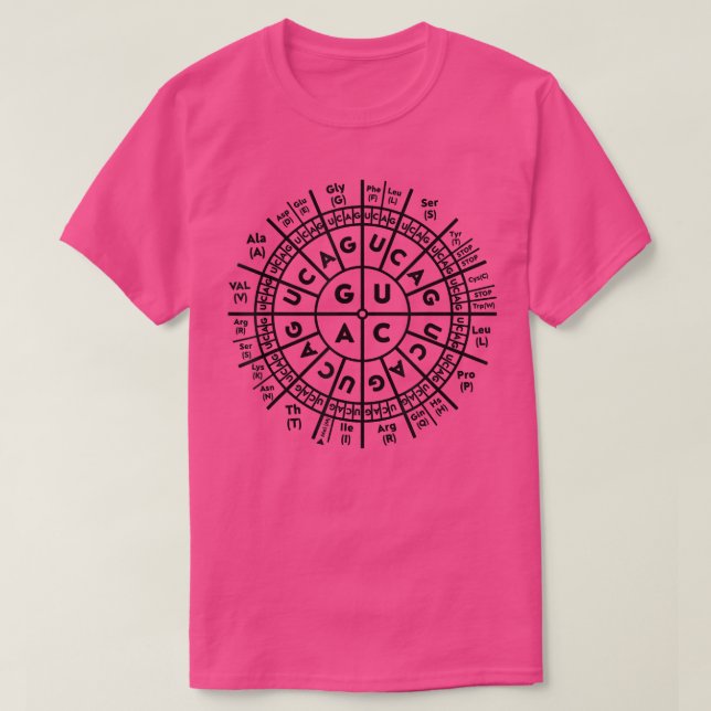 Awesome Biology Shirt Genetic Code Sun Science Bio (Design Front)